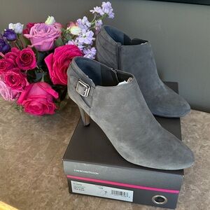 Vince Camuto Greystone True Suede Ankle Booties